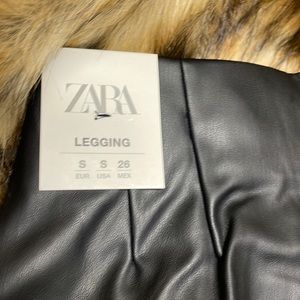 Zara, size small pants , high rise , NWT